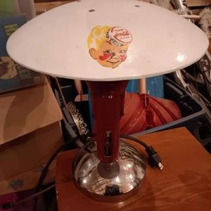 Vintage Coca Cola Advertising Lamp